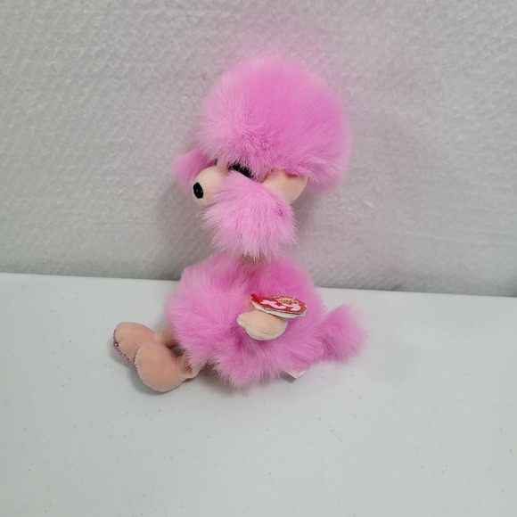 Ty The Beanie Boo Collectibles Camilla The Pink Poodle size 7" 5724-2PL5 - Picture 2 of 7